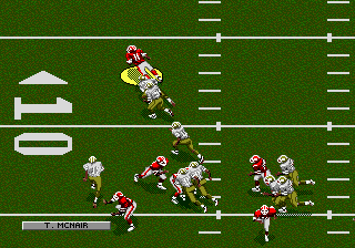 NFL Football '94 (Japan) In game screenshot